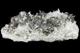 Pyrite, Chalcopyrite, Sphalerite and Quartz Association - Peru #95958-2